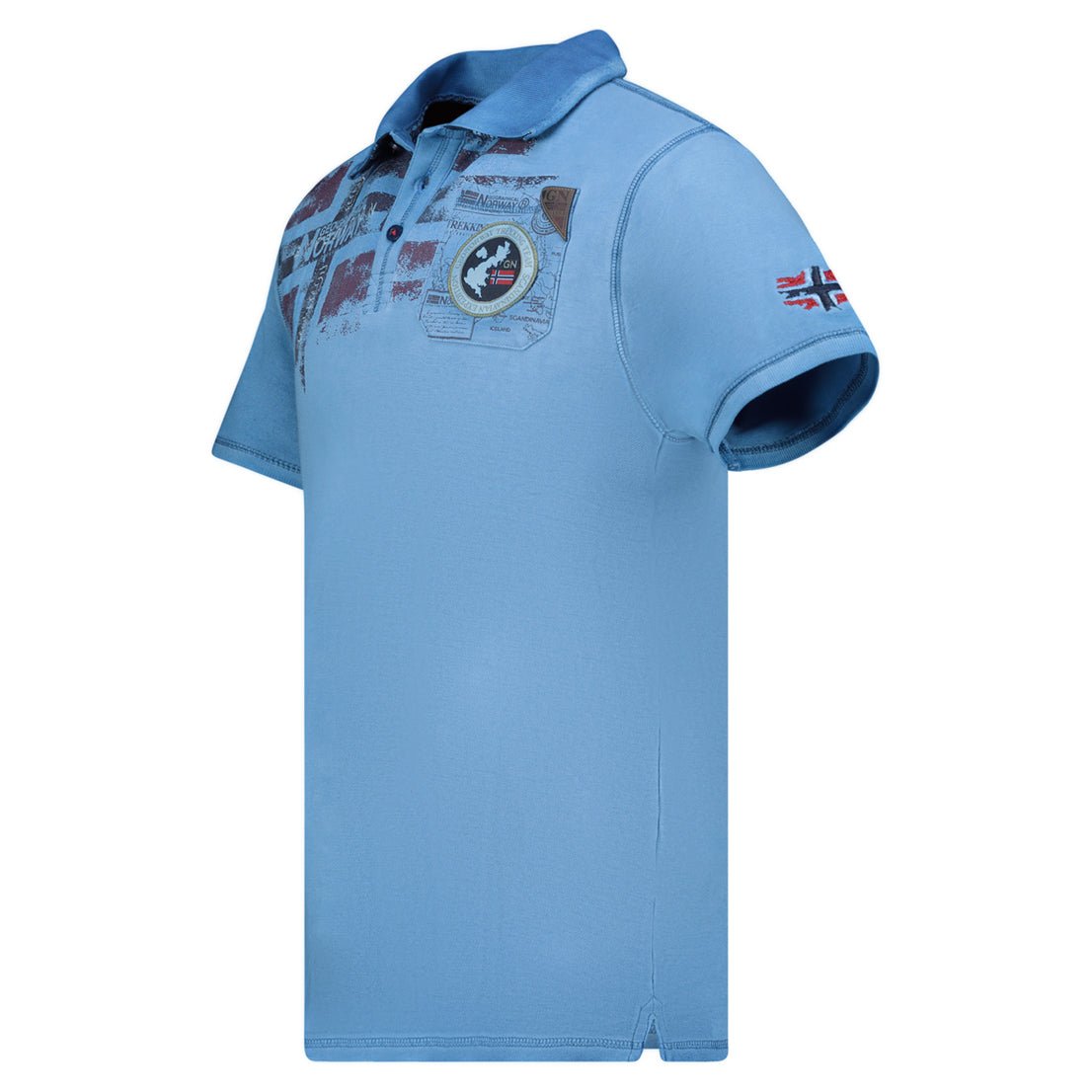 Geographical Norway KIMAC Homme - Polo Short Sleeve 100% Cotton - Geographical Norway KIMAC_MEN_BEIGE_S_SDB-KIMAC_MEN_BEIGE_M_SDB-KIMAC_MEN_BEIGE_L_SDB-KIMAC_MEN_BEIGE_XL_SDB-KIMAC_MEN_BEIGE_XXL_SDB-KIMAC_MEN_BEIGE_3XL_SDB-KIMAC_MEN_BLEU_S_SDB-KIMAC_MEN_BLEU_M_SDB-KIMAC_MEN_BLEU_XL_SDB-KIMAC_MEN_BLEU_XL_SDB