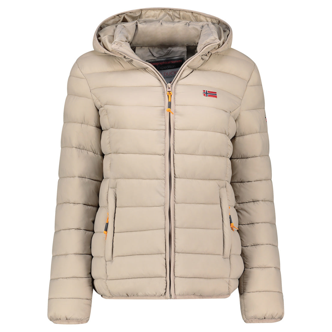  Geographical Norway ATIKOLOR HOOD Mujer - Chaqueta Beige