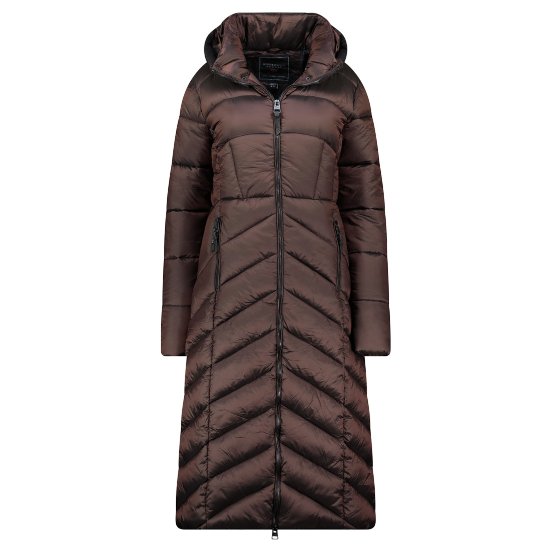  Geographical Norway BLANCHE LONG Mujer - Chaqueta Azul marino