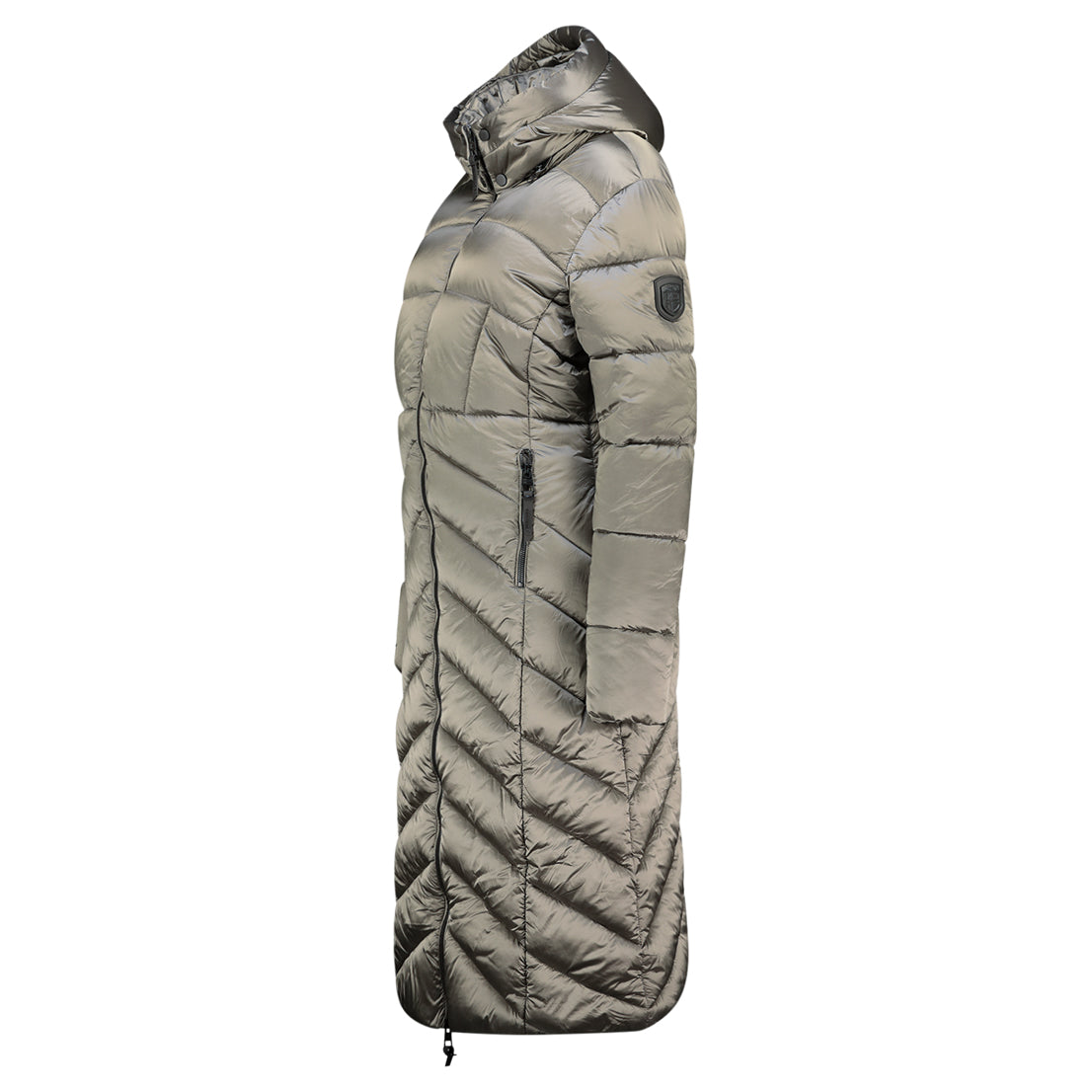  Geographical Norway BLANCHE LONG Mujer - Chaqueta Gris claro