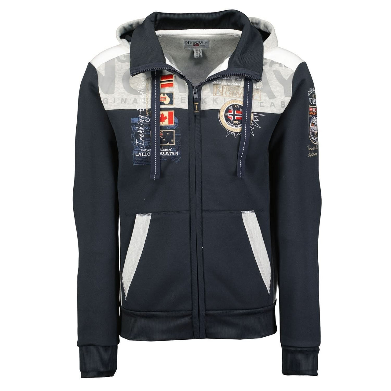 Geographical Norway Geographical Norway Geday Hombre - Sudadera con cremallera - Geographical Norway GEDAY_MEN_MARINE_S_EO_SDB-GEDAY_MEN_GRIS_FONCE_S_EO_SDB-GEDAY_MEN_GRIS_CLAIR_S_EO_SDB-GEDAY_MEN_NOIR_S_EODB-GEDAY_MEN_MARINE_M_EO_SDB-GEDAY_MEN_GRIS_CLAIR_M_EO_SDB-GEDAY_MEN_NOIR_M_EO_SDB-GEDAY_MEN_GRIS_FONCE_M_EO_SDB-GEDAY_MEN_MARINE_L_EO_SDB-GEDAY_MEN_NOIR_L_EO_SDB