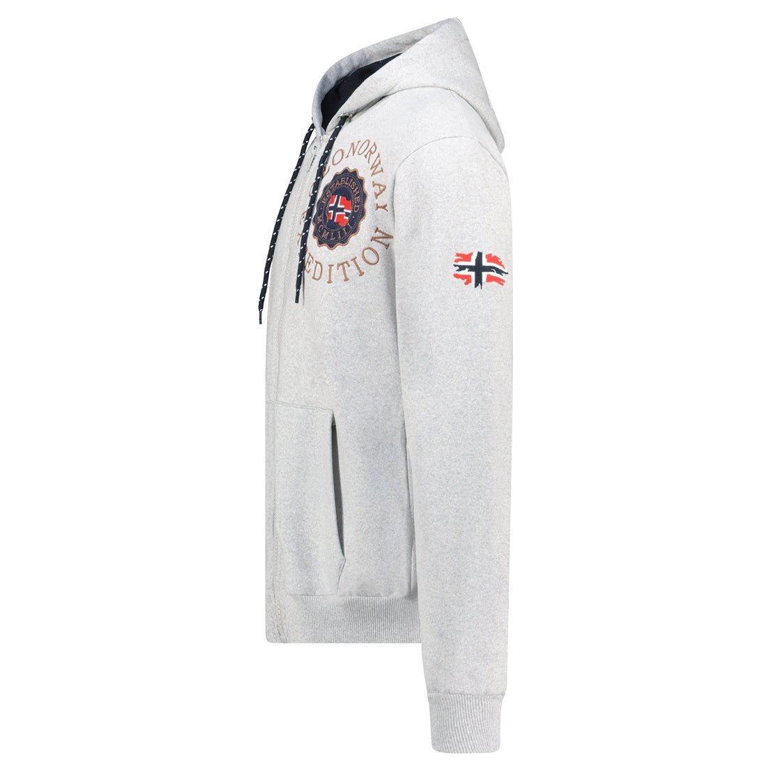 Geographical Geographical Norway GEGANTO Sudadera con capucha y bandera para hombre - Geographical Norway GEGANTO_MEN_GRIS_CLAIR_S_S_SDB-GEGANTO_MEN_BLANC_S_SDB-GEGANTO_MEN_GRIS_CLAIR_MDB-GEGANTO_MEN_BLANC_M_SDB-GEGANTO_MEN_GRIS_CLAIR_L_SDB-GEGANTO_MEN_BLANC_L_SDB-GEGANTO_MEN_GRIS_CLAIR_XL_SDB-GEGANTO_MEN_BLANC_XL_SDB-GEGANTO_MEN_GRIS_CLAIR_XXL_SDB-GEGANTO_MEN_BLANC_XXL_SDB