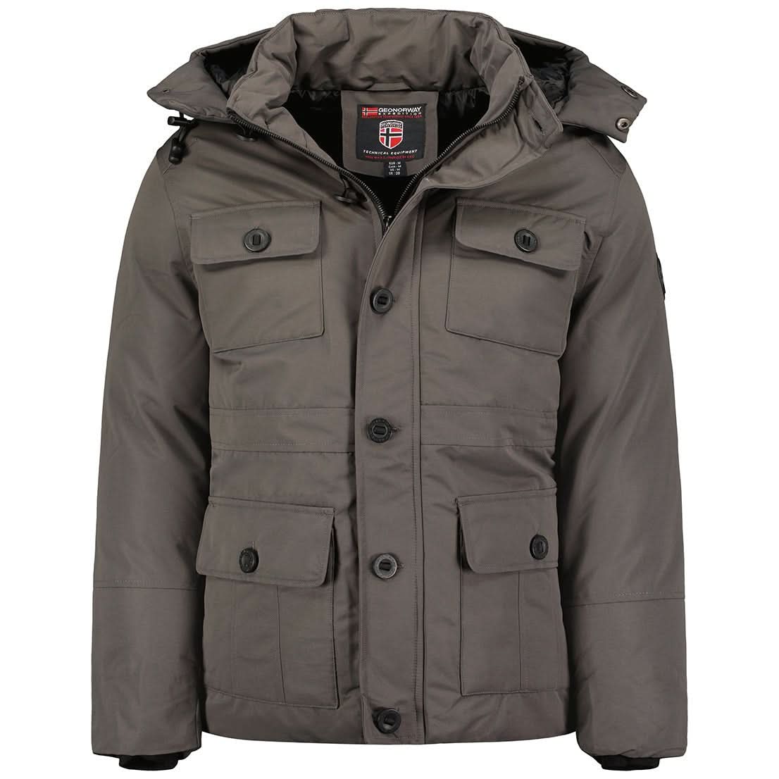 Geographical Geographical Norway Coucou Hombre - Parka - Geographical Norway COUCOU_MEN_MARINE_S_SDB-COUCOU_MEN_GRIS_FONCE_SDB-COUCOU_MEN_NOIR_S_SDB-COUCOU_MEN_MARINE_SDB-CUCKOO_MEN_GREY_FONCE_M_SDB-CUCKOO_MEN_BLACK_M_SDB-CUCKOO_MEN_MARINE_L_SDB-CUCKOO_MEN_GREY_FONCE_L_SDB-CUCKOO_MEN_BLACK_L_SDB-CUCKOO_MEN_MARINE_XL_SDB