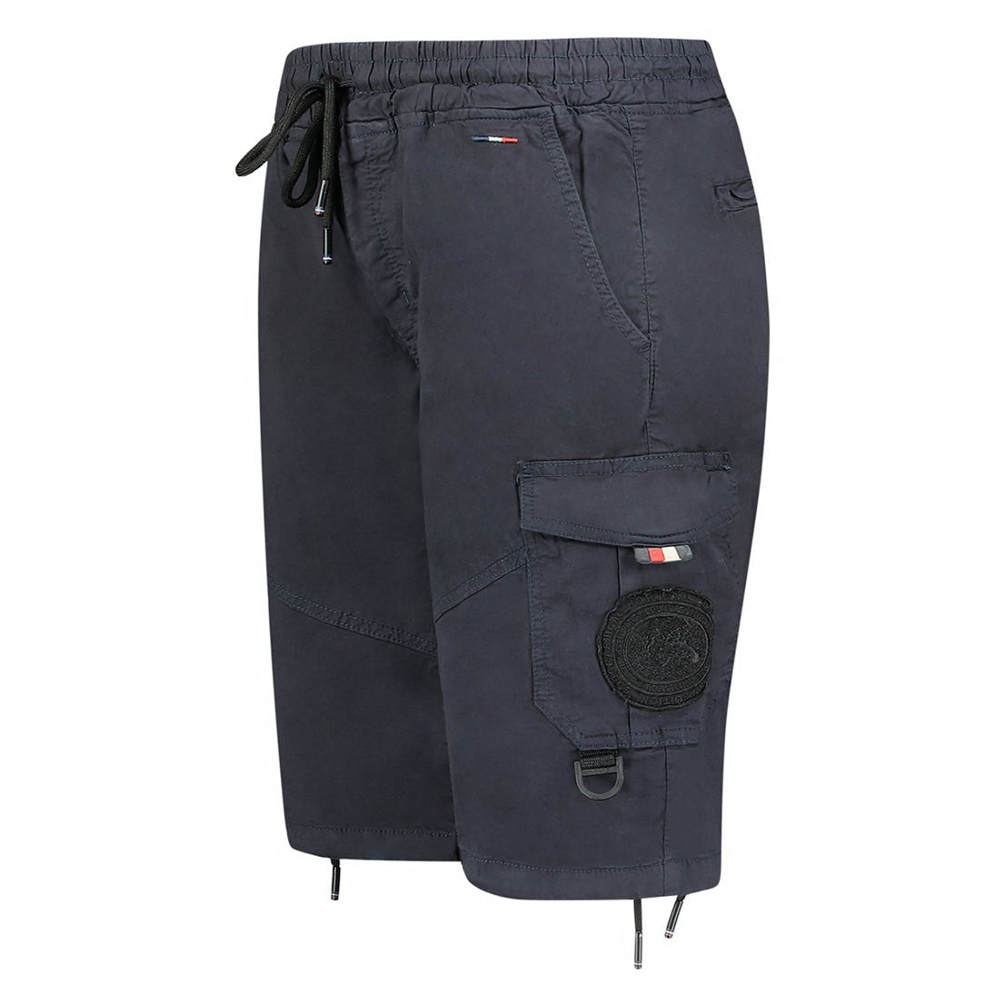Geographical Geographical Norway Pacaro Hombre - Bermudas cargo con bolsillos, insignias y cordón - Geographical Norway PACARO_MEN_BLEU_S_SDB-PACARO_MEN_BLEU_M_SDB-PACARO_MEN_BLEU_L_SDB-PACARO_MEN_BLEU_XL_SDB-PACARO_MEN_BLEU_XXL_SDB-PACARO_MEN_BLEU_3XL_SDB-PACARO_MEN_MARINE_S_S_SDB-PACARO_MEN_MARINE_M_SDB-PACARO_MEN_MARINE_L_SDB-PACARO_MEN_MARINE_XL_SDB