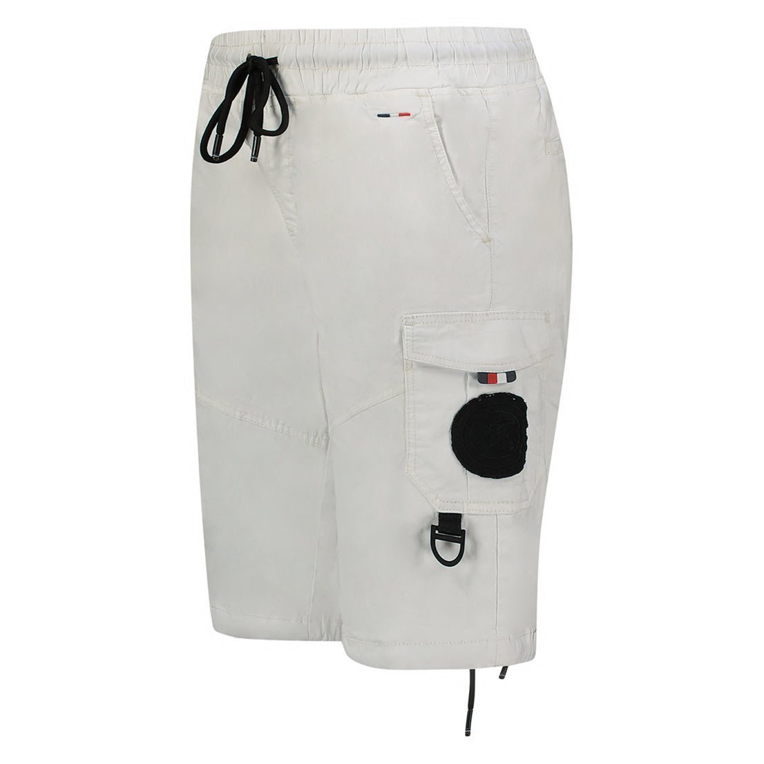 Geographical Geographical Norway Pacaro Hombre - Bermudas cargo con bolsillos, insignias y cordón - Geographical Norway PACARO_MEN_BLEU_S_SDB-PACARO_MEN_BLEU_M_SDB-PACARO_MEN_BLEU_L_SDB-PACARO_MEN_BLEU_XL_SDB-PACARO_MEN_BLEU_XXL_SDB-PACARO_MEN_BLEU_3XL_SDB-PACARO_MEN_MARINE_S_S_SDB-PACARO_MEN_MARINE_M_SDB-PACARO_MEN_MARINE_L_SDB-PACARO_MEN_MARINE_XL_SDB