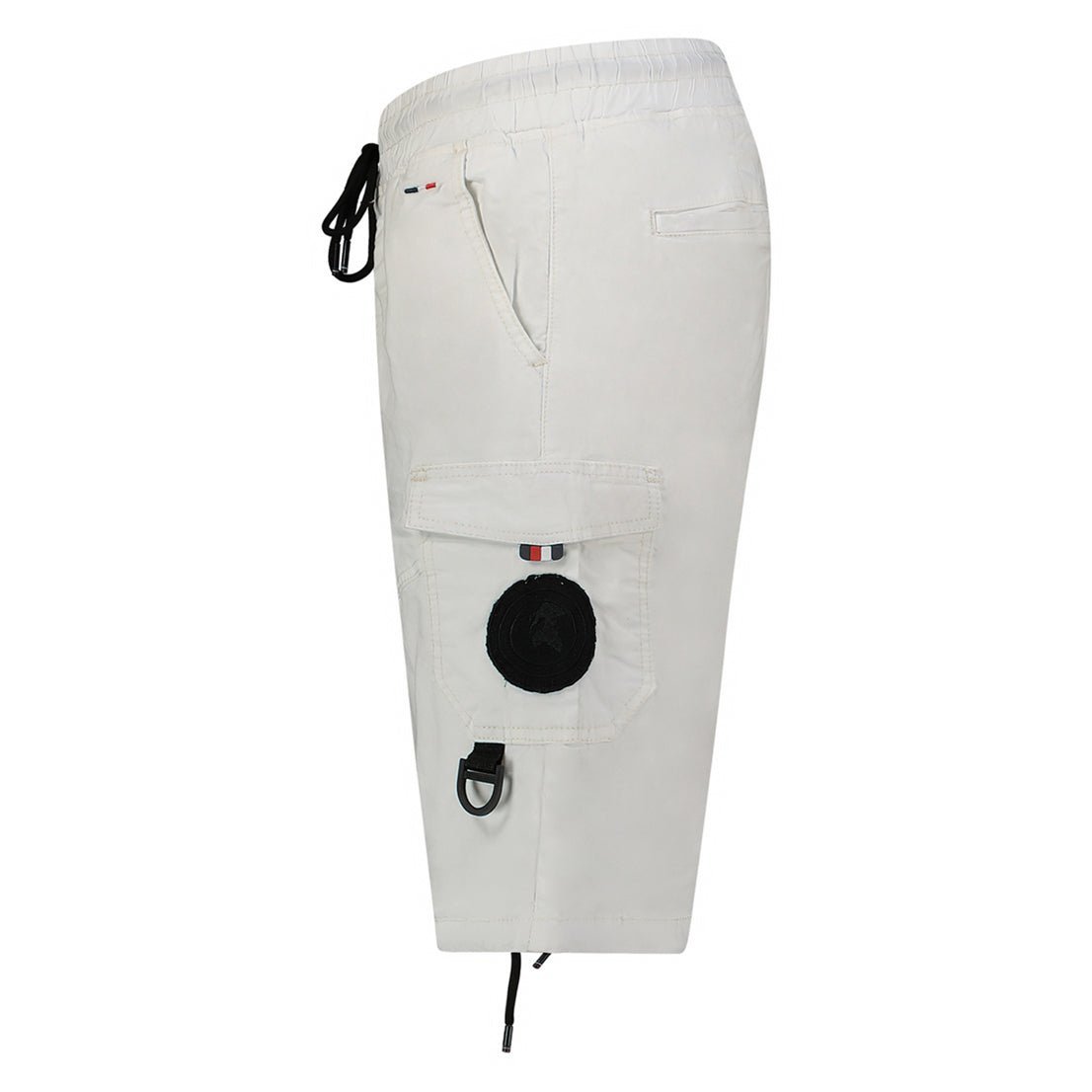 Geographical Geographical Norway Pacaro Hombre - Bermudas cargo con bolsillos, insignias y cordón - Geographical Norway PACARO_MEN_BLEU_S_SDB-PACARO_MEN_BLEU_M_SDB-PACARO_MEN_BLEU_L_SDB-PACARO_MEN_BLEU_XL_SDB-PACARO_MEN_BLEU_XXL_SDB-PACARO_MEN_BLEU_3XL_SDB-PACARO_MEN_MARINE_S_S_SDB-PACARO_MEN_MARINE_M_SDB-PACARO_MEN_MARINE_L_SDB-PACARO_MEN_MARINE_XL_SDB