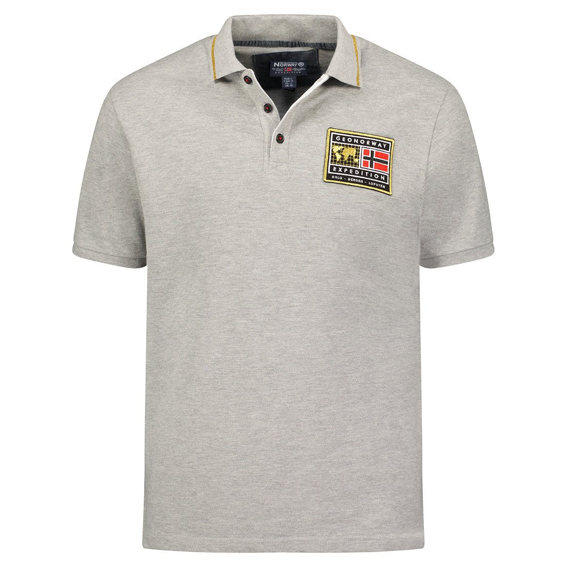 Geographical Norway KARITE Hombre - Polo manga corta 100% Algodón - Geographical Norway KARITE_MEN_GRIS_CLAIR_SDB-KARITE_MEN_GRIS_CLAIR_M_SDB-KARITE_MEN_GRIS_CLAIR_L_SDBKARITE_MEN_GREY_CLEAR_XL_SDB-KARITE_MEN_GREY_CLEAR_XXL_SDB-KARITE_MEN_GREY_CLEAR_3XL_SDB-KARITE_MEN_KAKI_S_SDB-KARITE_MEN_KAKI_M_SDB-KARITE_MEN_KAKI_L_SDB-KARITE_MEN_KAKI_XL_SDB