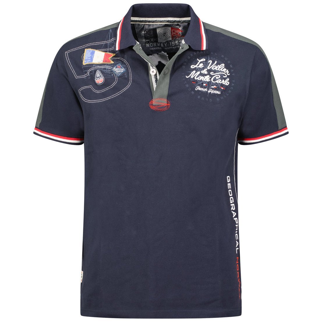Geographical Norway Geográfica Kalvin Hombre - Polo, manga corta - Geographical Norway KALVIN_MEN_NOIR_MDB-KALVIN_MEN_MARINE_M_SDB-KALVIN_MEN_BLANC_M_SDB-KALVIN_MEN_NOIR_L_SDB-KALVIN_MEN_MARINE_L_SDB-KALVIN_MEN_BLANC_L_SDB-KALVIN_MEN_NOIR_XL_SDB-KALVIN_MEN_MARINE_XL_SDB-KALVIN_MEN_BLANC_XL_SDB-KALVIN_MEN_NOIR_XXL_SDB