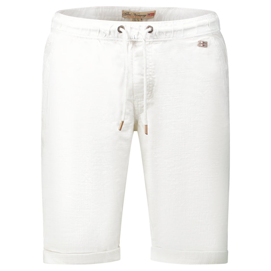 Geographical Norway Geográfica Ponge Homme - Bermudas con escudo y bolsillos traseros - Geographical Norway PONGE_MEN_NOIR_S_SDB-PONGE_MEN_MARINE_S_SDB-PONGE_MEN_BLANC_CASSE_S_S_SDB-PONGE_MEN_BEIGE_S_SDB-PONGE_MEN_KAKI_S_SDB-PONGE_MEN_WHITE_CASSE_M_SDB-PONGE_MEN_BEIGE_M_SDB-PONGE_MEN_KAKI_M_SDB-PONGE_MEN_MARINE_M_SDB-PONGE_MEN_BLACK_M_SDB