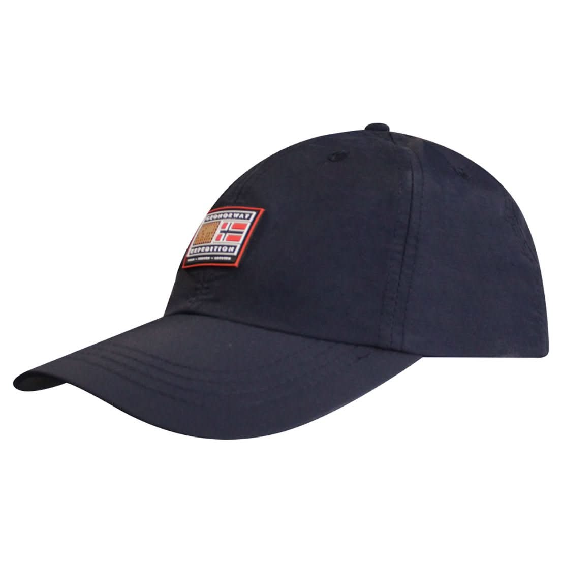 Geographical Norway William - Gorra ajustable con escudo frontal - Geographical Norway WILLIAM_CAP_BEIGE_SDB-WILLIAM_CAP_KAKI_SDB-WILLIAM_CAP_MARINE_SDB-WILLIAM_CAP_NOIR_SDB