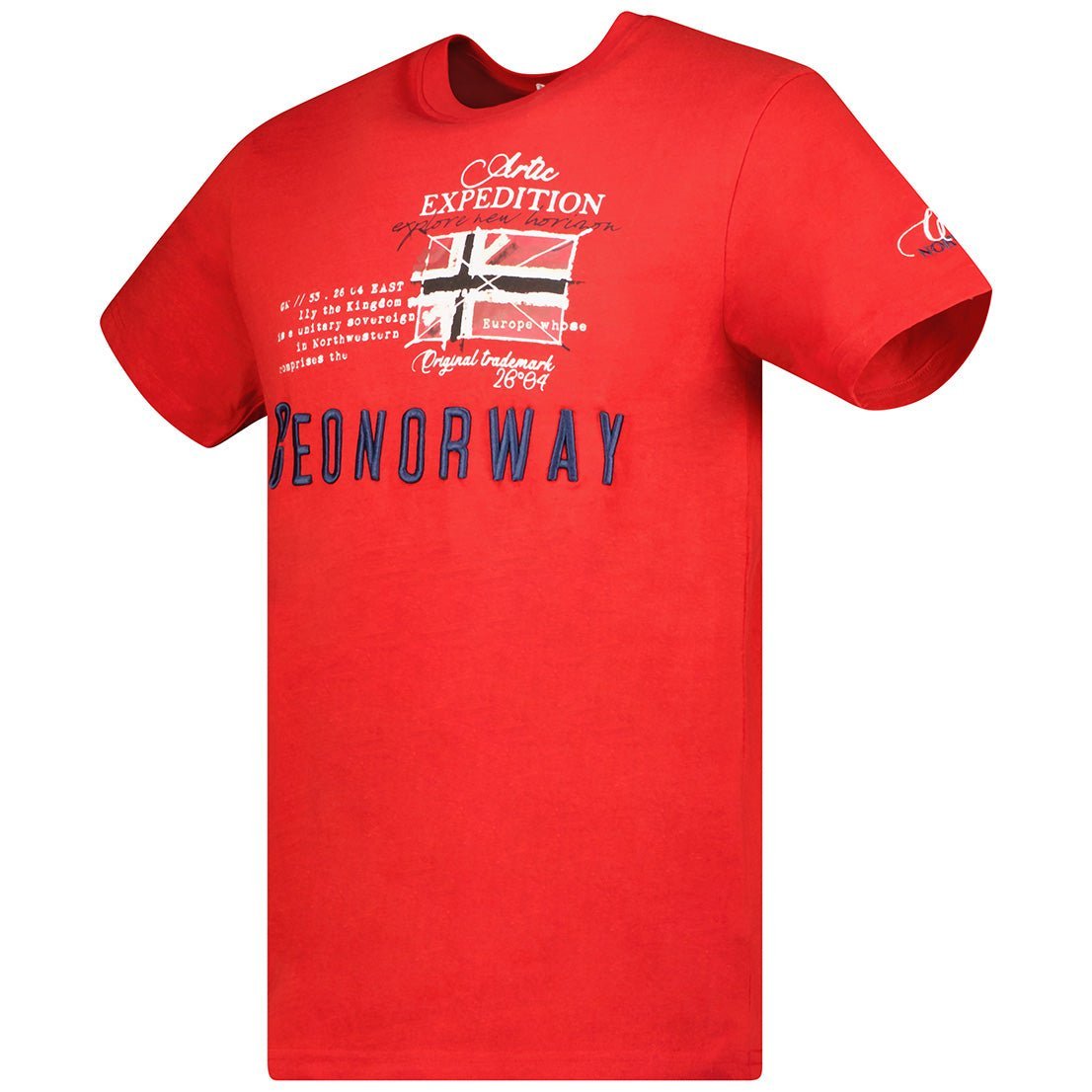 Geographical Geographical Norway Jason Men - Camiseta cuello redondo y manga corta - Geographical Norway JASON_MEN_GRIS_CLAIR_SDB-JASON_MEN_NOIR_SDB-JASON_MEN_GRIS_CLAIR_M_SDB-JASON_MEN_RED_M_SDB-JASON_MEN_BLACK_M_SDB-JASON_MEN_MARINE_M_SDB-JASON_MEN_GREY_LIGHT_L_SDB-JASON_MEN_RED_L_SDB-JASON_MEN_BLACK_L_SDB-JASON_MEN_MARINE_L_SDB