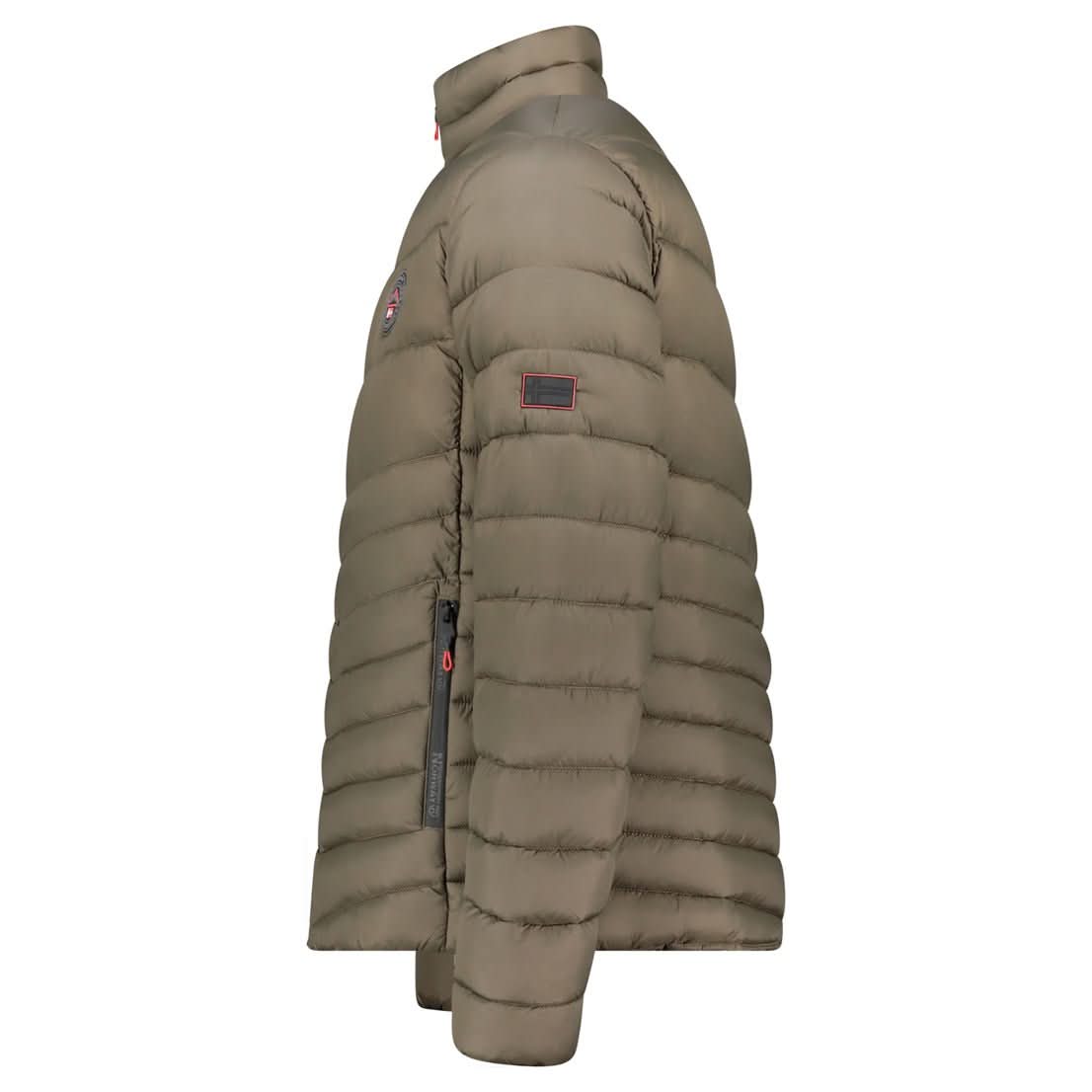 Geographical Norway Amigoclerc Men Hood Camel L - Chaqueta Cortavientos Para Hombre - Chaqueta Impermeable De Manga Larga - Ideal Para La Temporada De Senderismo Verano Invierno (Camello M