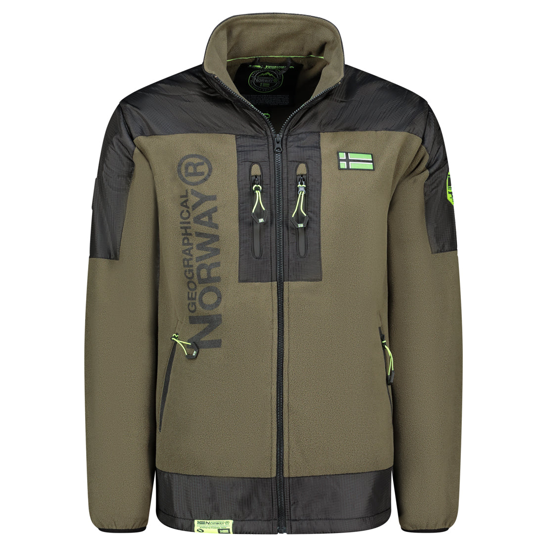  Geographical Norway TULENE Vellón de hombre gris oscuro