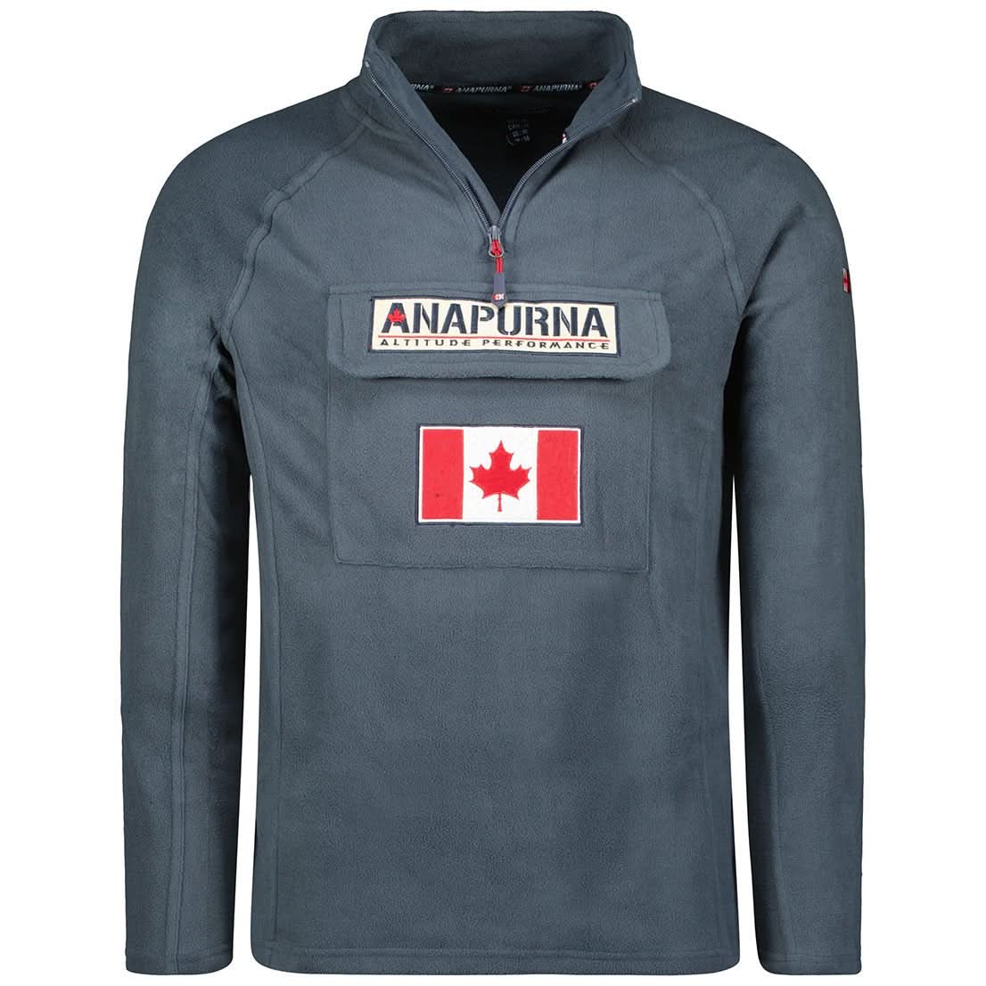 Tymclassana Hz Hombre Anapurna - Vellón - Geographical Norway TYMCLASSANA_MEN_HZ_VERT_FONCE_3XL_SDB-TYMCLASSANA_MEN_HZ_NOIR_3XL_SDB-TYMCLASSANA_MEN_HZ_MARINE_XXL_SDB