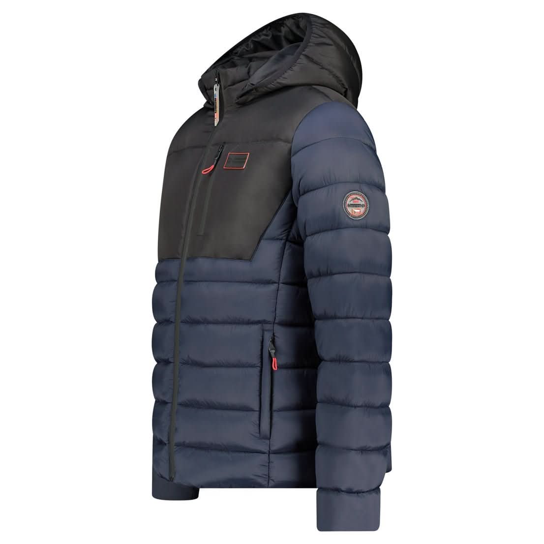 Geographical Norway Geographical Norway Batilo Hombre - Chaqueta bicolor con capucha - Geographical Norway BATILO_MEN_NOIR_SDB-BATILO_MEN_NOIR_SDB-BATILO_MEN_NOIR_L_SDB-BATILO_MEN_NOIR_XL_SDB-BATILO_MEN_NOIR_XXL_SDB-BATILO_MEN_NOIR_3XL_SDB-BATILO_MEN_GRIS_FONCE_NOIR_SDB-BATILO_MEN_GRIS_FONCE_NOIR_M_SDB-BATILO_MEN_GRIS_FONCE_NOIR_L_SDB-BATILO_MEN_GRIS_FONCE_NOIR_XL_SDB
