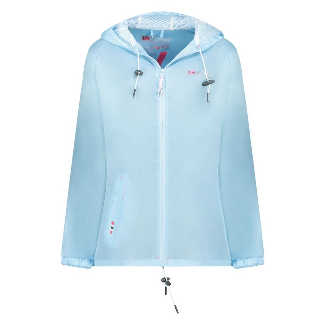 Geographical Geographical Norway Boat Femme - Cortaviento mujer - Geographical Norway - S Azul claro
