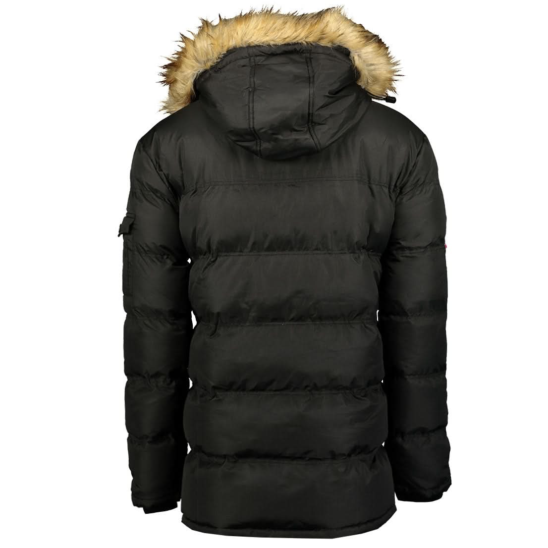 Geographical Norway Bravici Hombre - Parka con capucha desmontable y piel sintética - Geographical Norway BRAVICI_MEN_NOIR_SDB-BRAVICI_MEN_NOIR_M_SDB-BRAVICI_MEN_NOIR_L_SDB-BRAVICI_MEN_NOIR_XL_SDB-BRAVICI_MEN_NOIR_XXL_SDB-BRAVICI_MEN_NOIR_3XL_SDB-BRAVICI_MEN_MARINE_S_SDB-BRAVICI_MEN_MARINE_M_SDB-BRAVICI_MEN_MARINE_L_SDB-BRAVICI_MEN_MARINE_XL_SDB