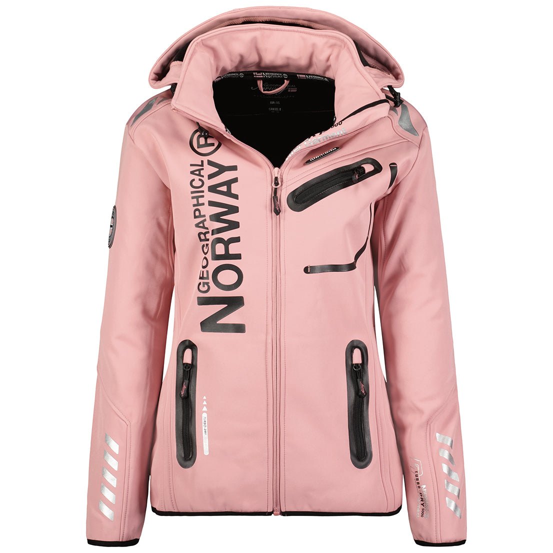 Geographical Geographical Norway Reine Femme - Softshell - Geographical Norway - S Negro Rosa