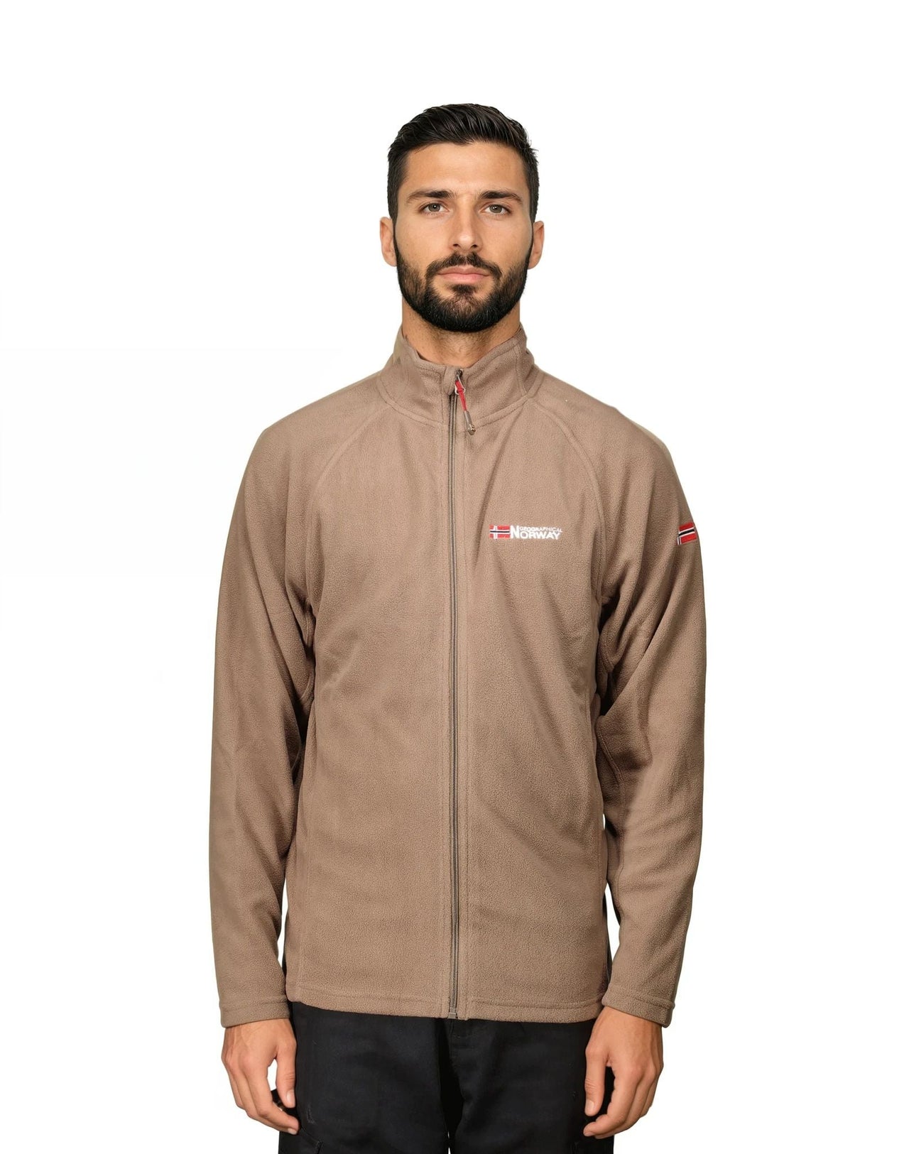 Geographical Geographical Norway Men's Tug Fz - Micro - fleece - Geographical Norway - S Taupe