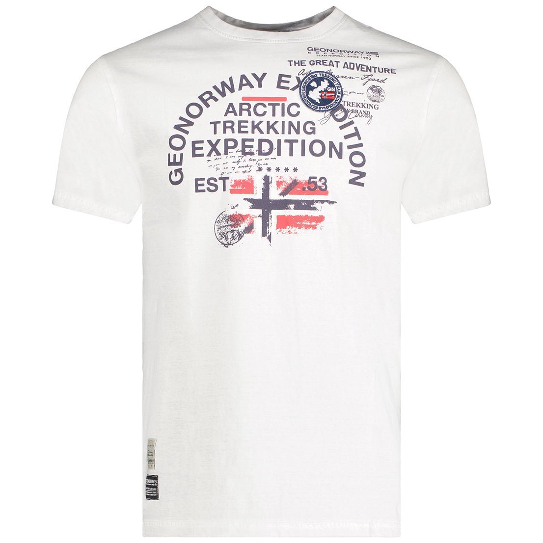Geographical Norway Jergen - T-shirt uomo, collo tondo, maniche corte - Geographical Norway JERGEN_MEN_GRIS_CLAIR_XXL_SDB-JERGEN_MEN_KAKI_M_SDB-JERGEN_MEN_MARINE_M_SDB-JERGEN_MEN_KAKI_L_SDB-JERGEN_MEN_MARINE_L_SDB-JERGEN_MEN_KAKI_XL_SDB-JERGEN_MEN_MARINE_XL_SDB-JERGEN_MEN_KAKI_XXL_SDB-JERGEN_MEN_MARINE_XXL_SDB-JERGEN_MEN_KAKI_3XL_SDB