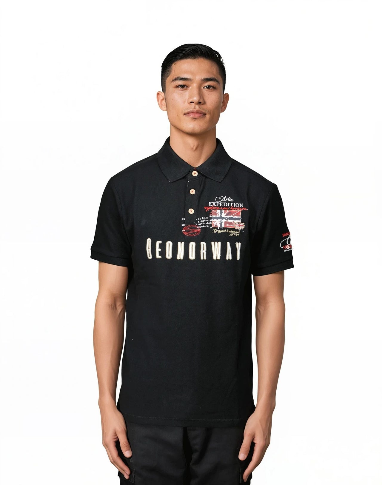 Geographical Norway KASON Uomo - Polo a maniche corte 100% Cotone - Geographical Norway KASON_MEN_GRIS_CLAIR_S_SDB-KASON_MEN_BLANC_SDB-KASON_MEN_GRIS_CLAIR_M_SDB-KASON_MEN_BLANC_M_SDB-KASON_MEN_GRIS_CLAIR_L_SDB-KASON_MEN_BLANC_L_SDB-KASON_MEN_GRIS_CLAIR_XL_SDB-KASON_MEN_BLANC_XL_SDB-KASON_MEN_GRIS_CLAIR_XXL_SDB-KASON_MEN_BLANC_XXL_SDB