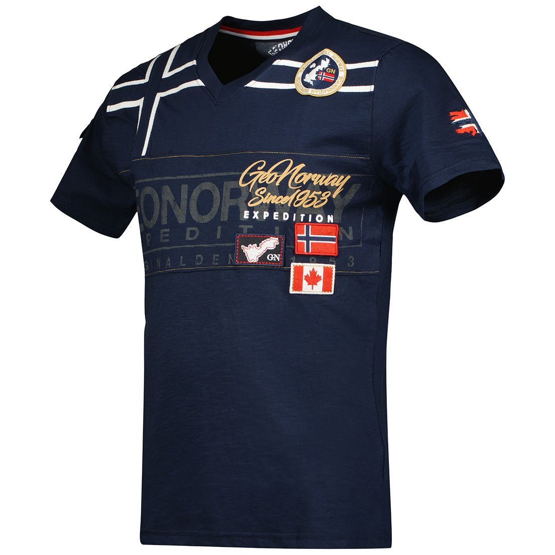 Geographical Norway Jaradock Uomo - Maglietta a maniche corte - Geographical Norway JARADOCK_MEN_BLANC_SDB-JARADOCK_MEN_BLANC_L_SDB-JARADOCK_MEN_BLANC_XL_SDB-JARADOCK_MEN_BLANC_XXL_SDB-JARADOCK_MEN_MARINE_S_SDB-JARADOCK_MEN_MARINE_M_SDB-JARADOCK_MEN_MARINE_L_SDB-JARADOCK_MEN_MARINE_XL_SDB-JARADOCK_MEN_MARINE_XXL_SDB-JARADOCK_MEN_MARINE_3XL_SDB