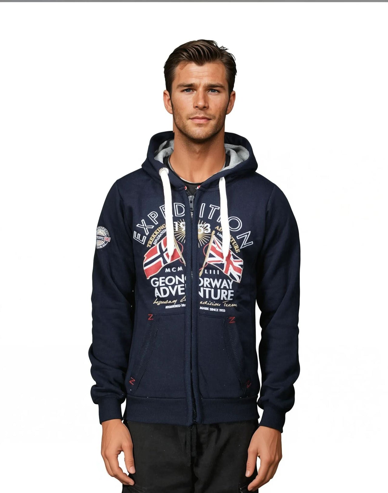 Geographical Norway Flepto Man - Felpa con cappuccio - Geographical Norway FLEPTO_MEN_GRIS_CLAIR_SDB-FLEPTO_MEN_GRIS_CLAIR_M_SDB-FLEPTO_MEN_GRIS_CLAIR_L_SDB- Felpa in pile da uomoFLEPTO_MEN_GRIS_CLAIR_XL_SDB-FLEPTO_MEN_GRIS_CLAIR_XXL_SDB-FLEPTO_MEN_GRIS_CLAIR_3XL_SDB-FLEPTO_MEN_MARINE_S_SDB-FLEPTO_MEN_MARINE_M_SDB-FLEPTO_MEN_MARINE_L_SDB-FLEPTO_MEN_MARINE_XL_SDB