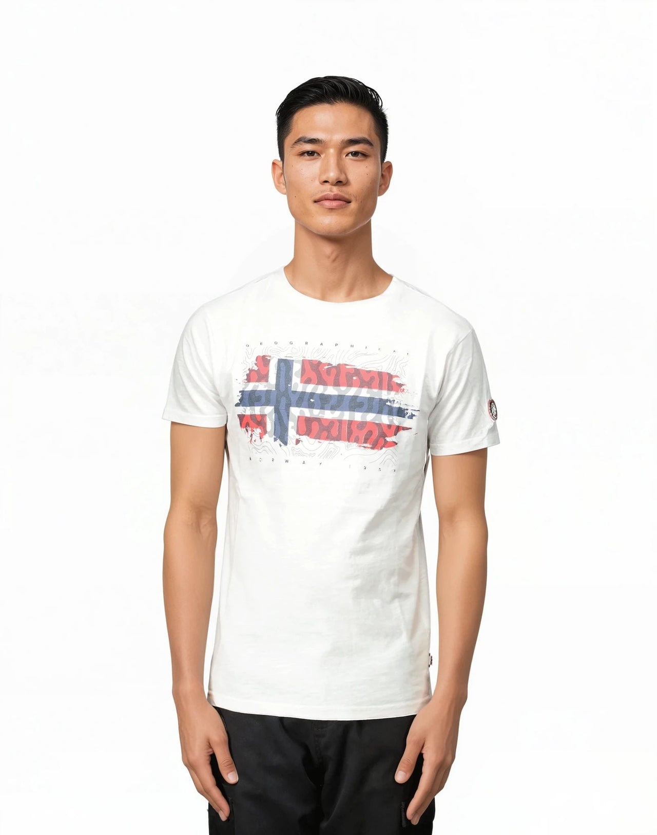 Geographical Norway JOPOGRAPHE - Maglietta Uomo Manica Corta con Bandiera - Geographical Norway JOPOGRAPH_MEN_CORAIL_SDB-JOPOGRAPH_MEN_BLANC_SDB-JOPOGRAPH_MEN_CORAIL_M_SDB-JOPOGRAPH_MEN_BLANC_M_SDB-JOPOGRAPH_MEN_CORAIL_L_SDB-JOPOGRAPH_MEN_BLANC_L_SDB-JOPOGRAPH_MEN_CORAIL_XL_SDB-JOPOGRAPH_MEN_BLANC_XL_SDB-JOPOGRAPH_MEN_CORAIL_XXL_SDB-JOPOGRAPH_MEN_BLANC_XXL_SDB