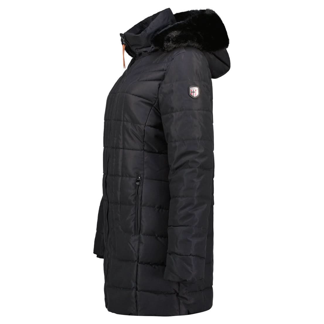 Geographical Norway Bracelet - Parka lungo trapuntato da donna con cappuccio rimovibile, Tasche con zip - Geographical Norway BRACELET_LADY_MARINE_SDB-BRACELET_LADY_MARINE_SDB-BRACELET_LADY_MARINE_L_SDB-BRACELET_LADY_MARINE_XL_SDB-BRACCIALE_LADY_BLACK_SDB-BRACCIALE_LADY_BLACK_M_SDB-BRACCIALE_LADY_BLACK_L_SDB-BRACCIALE_LADY_BLACK_XL_SDB-BRACCIALE_LADY_BLACK_XXL_SDB