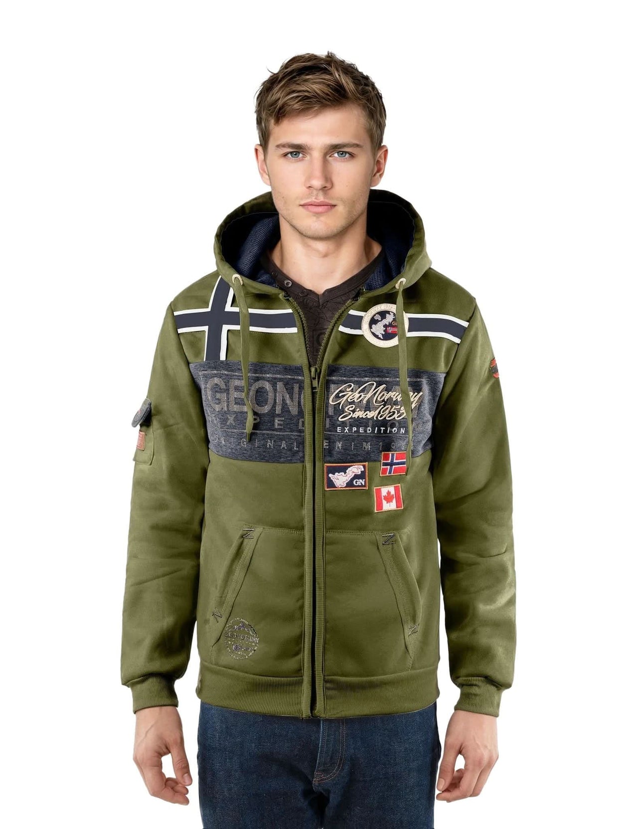 Geographical Norway Garadock Uomo - Sudore - Geographical Norway GARADOCK_MEN_GRIS_CLAIR_SDB-GARADOCK_MEN_BLANC_SDB-GARADOCK_MEN_GRIS_CLAIR_SDB-GARADOCK_MEN_BLANC_SDB-GARADOCK_MEN_GRIS_CLAIR_L_SDB-GARADOCK_MEN_BLANC_L_SDB-GARADOCK_MEN_GRIS_CLAIR_XL_SDB-GARADOCK_MEN_BLANC_XL_SDB-GARADOCK_MEN_GRIS_CLAIR_XXL_SDB-GARADOCK_MEN_BLANC_XXL_SDB