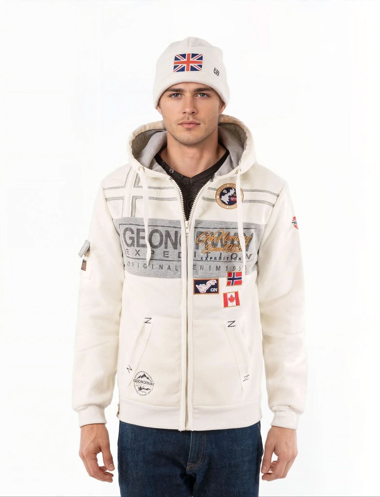 Geographical Norway Garadock Uomo - Sudore - Geographical Norway GARADOCK_MEN_GRIS_CLAIR_SDB-GARADOCK_MEN_BLANC_SDB-GARADOCK_MEN_GRIS_CLAIR_SDB-GARADOCK_MEN_BLANC_SDB-GARADOCK_MEN_GRIS_CLAIR_L_SDB-GARADOCK_MEN_BLANC_L_SDB-GARADOCK_MEN_GRIS_CLAIR_XL_SDB-GARADOCK_MEN_BLANC_XL_SDB-GARADOCK_MEN_GRIS_CLAIR_XXL_SDB-GARADOCK_MEN_BLANC_XXL_SDB