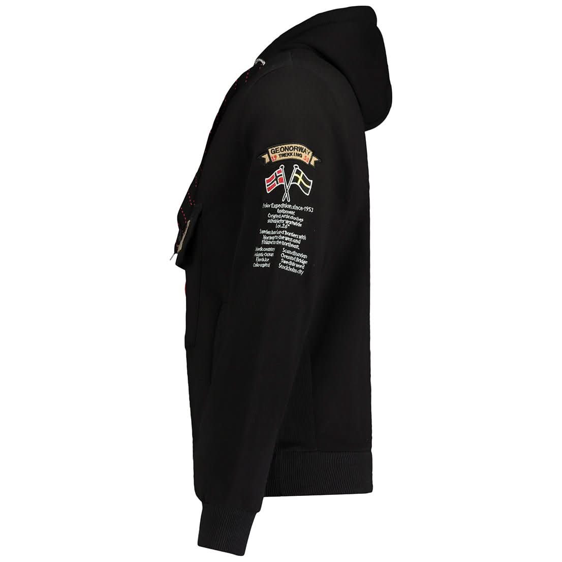 Gymclass Geo Norway Uomo - Felpa con cappuccio - Geographical Norway GYMCLASS_MEN_ROUGE_S_EO_SDB-GYMCLASS_MEN_NOIR_S_EO_SDB-GYMCLASS_MEN_MARINE_S_EO_SDB-GYMCLASS_MEN_GRIS_FONCE_M_EO_SDB-GYMCLASS_MEN_KAKI_L_EO_SDB