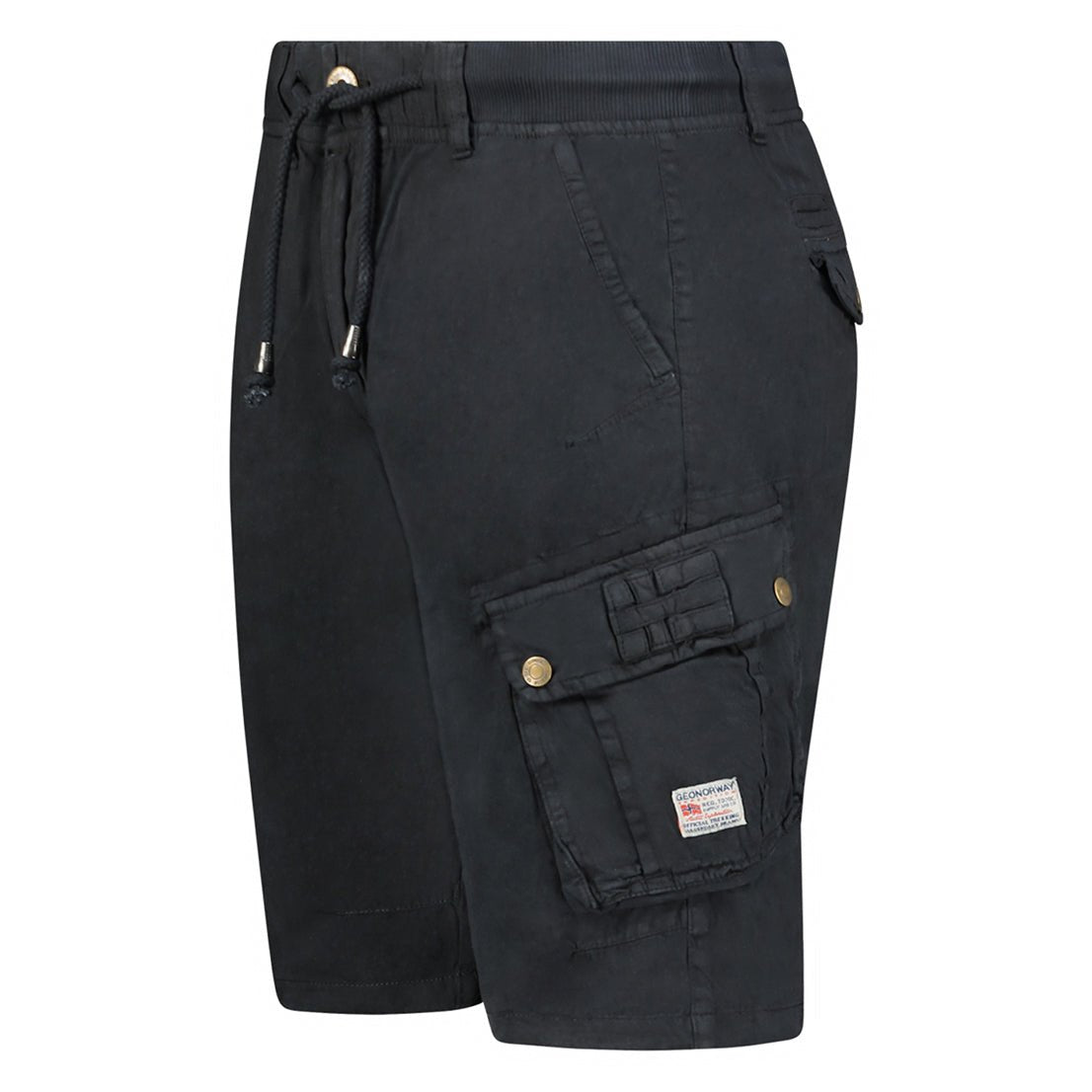 Geographical Norway Pakito Uomo - Pantaloncini cargo con tasche - Geographical Norway PAKITO_MEN_GRIS_FONCE_L_SDB-PAKITO_MEN_GRIS_FONCE_XXL_SDB-PAKITO_MEN_GRIS_FONCE_3XL_SDB-PAKITO_MEN_NOIR_MDB-PAKITO_MEN_NOIR_L_SDB