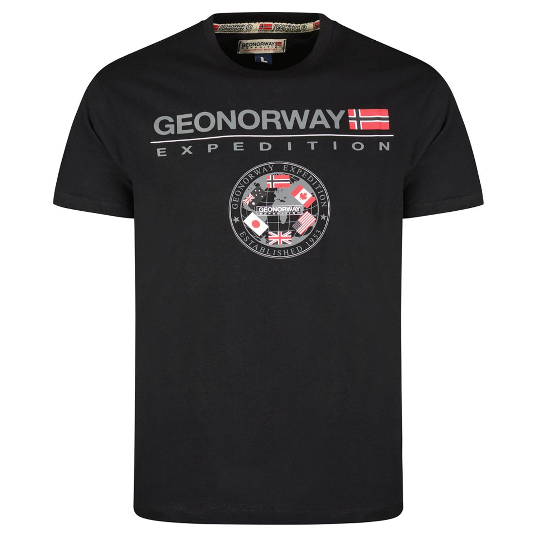 Geographical Norway Jvick Uomo - Maglietta a maniche corte - Geographical Norway JVICK_MEN_GRIS_CLAIR_MDB-JVICK_MEN_BLANC_M_SDB-JVICK_MEN_GRIS_CLAIR_L_SDB-JVICK_MEN_BLANC_L_SDB-JVICK_MEN_GRIS_CLAIR_XL_SDB-JVICK_MEN_BLANC_XL_SDB-JVICK_MEN_GRIS_CLAIR_XXL_SDB-JVICK_MEN_BLANC_XXL_SDB-JVICK_MEN_BLANC_3XL_SDB-JVICK_MEN_GRIS_CLAIR_3XL_SDB