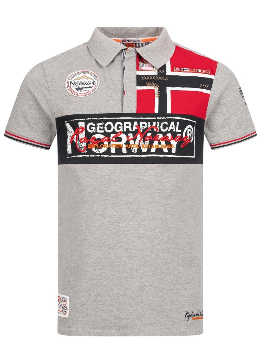 Geographical Norway Kidney Men - Polo a maniche corte - Geographical Norway KIDNEY_MEN_BEIGE_MDB-KIDNEY_MEN_GRIS_CLAIR_MDB-KIDNEY_MEN_BLANC_MDB-KIDNEY_MEN_BEIGE_L_SDB-KIDNEY_MEN_GRIS_LIGHT_L_SDB-KIDNEY_MEN_WHITE_L_SDB-KIDNEY_MEN_BEIGE_XL_SDB-KIDNEY_MEN_GRIS_LIGHT_XL_SDB-KIDNEY_MEN_WHITE_XL_SDB-KIDNEY_MEN_BEIGE_XXL_SDB