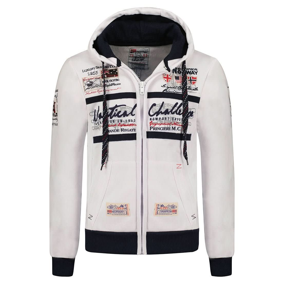 Geographical Norway Goasting Man - Felpa - Geographical Norway GOASTING_MEN_NOIR_MDB-GOASTING_MEN_BLANC_M_SDB-GOASTING_MEN_NOIR_L_SDB-GOASTING_MEN_BLANC_L_SDB-UOMINI_NERI_XL_SDB-UOMINI_BIANCHI_XL_SDB-UOMINI_NERI_XXL_SDB-UOMINI_BIANCHI_XXL_SDB-UOMINI_NERI_XL_SDB-UOMINI_NERI_3XL_SDB-UOMINI_BIANCHI_3XL_SDB