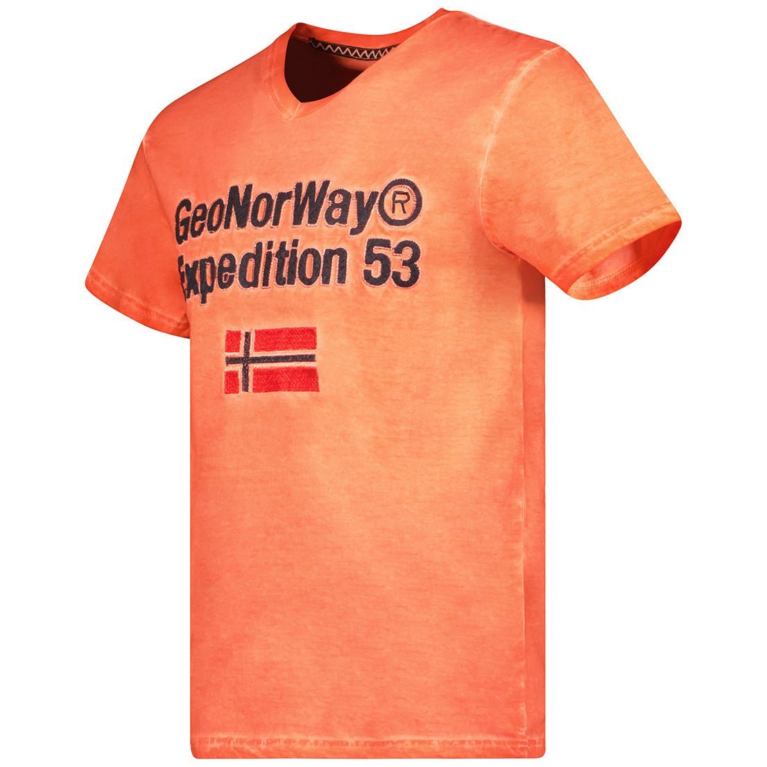 Geographical Norway Jimdo - Maglietta a maniche corte con scollo a V da uomo - Geographical Norway JIMDO_MEN_MARINE_S_SDB-JIMDO_MEN_GRIS_CLAIR_SDB-JIMDO_MEN_KAKI_SDB-JIMDO_MEN_MARINE_M_SDB-JIMDO_MEN_BLEU_M_SDB-JIMDO_MEN_CORAIL_M_SDB-JIMDO_MEN_GRIS_CLAIR_M_SDB-JIMDO_MEN_KAKI_M_SDB-JIMDO_MEN_MARINE_L_SDB-JIMDO_MEN_BLEU_L_SDB