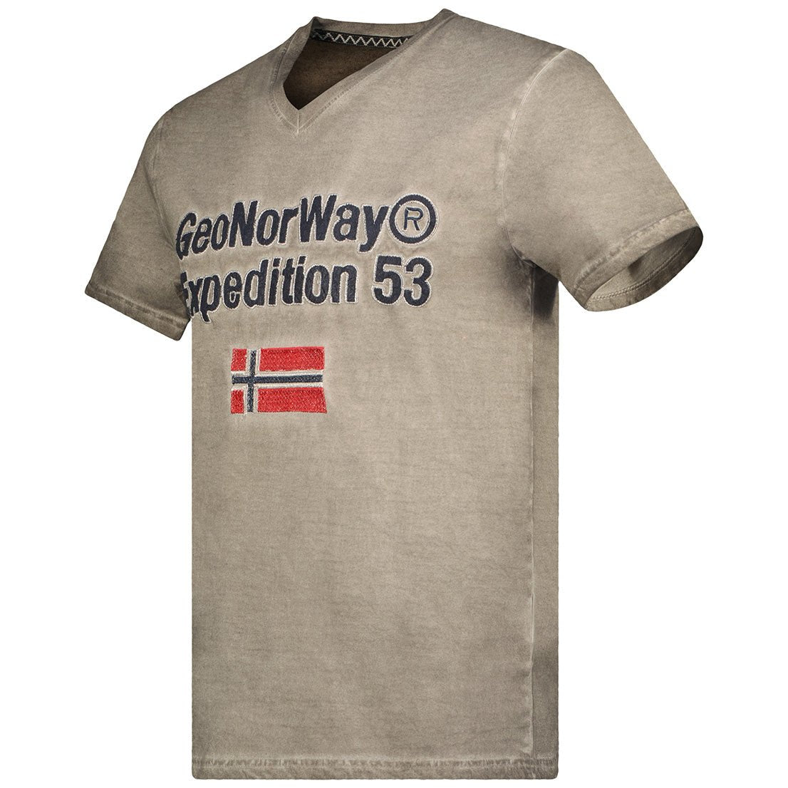 Geographical Norway Jimdo - Maglietta a maniche corte con scollo a V da uomo - Geographical Norway JIMDO_MEN_MARINE_S_SDB-JIMDO_MEN_GRIS_CLAIR_SDB-JIMDO_MEN_KAKI_SDB-JIMDO_MEN_MARINE_M_SDB-JIMDO_MEN_BLEU_M_SDB-JIMDO_MEN_CORAIL_M_SDB-JIMDO_MEN_GRIS_CLAIR_M_SDB-JIMDO_MEN_KAKI_M_SDB-JIMDO_MEN_MARINE_L_SDB-JIMDO_MEN_BLEU_L_SDB