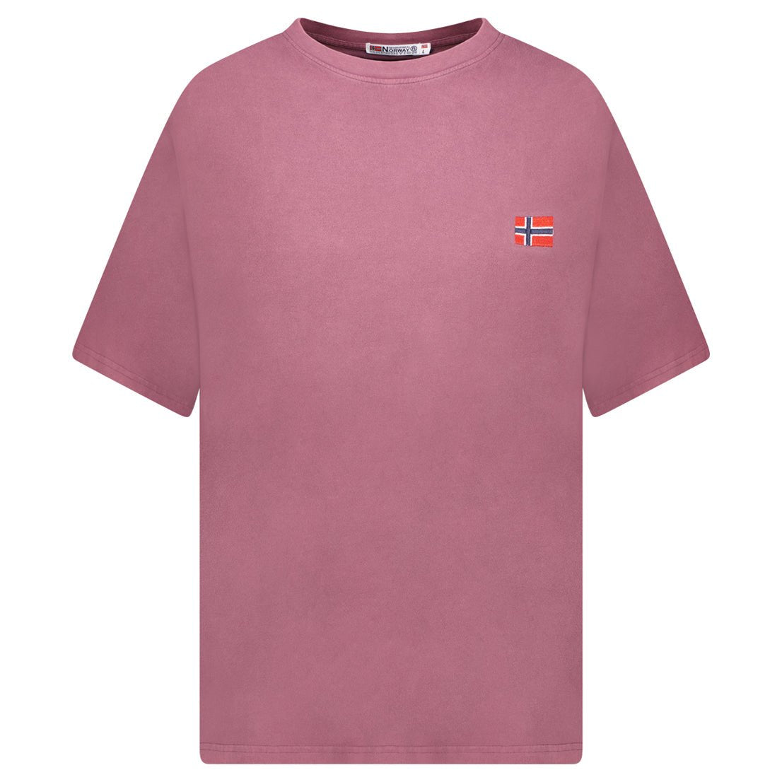 Geographical Norway Joversize Homme - T-shirt oversize con bandiera sul petto - Geographical Norway JOVERSIZE_MEN_BLEU_SDB-JOVERSIZE_MEN_BORDEAUX_SDB-JOVERSIZE_MEN_BLEU_M_SDB-JOVERSIZE_MEN_BORDEAUX_M_SDB-JOVERSIZE_MEN_BLEU_L_SDB-JOVERSIZE_MEN_BORDEAUX_L_SDB-JOVERSIZE_MEN_BLEU_XL_SDB-JOVERSIZE_MEN_BORDEAUX_XL_SDB-JOVERSIZE_MEN_BLEU_XXL_SDB-JOVERSIZE_MEN_BORDEAUX_XXL_SDB