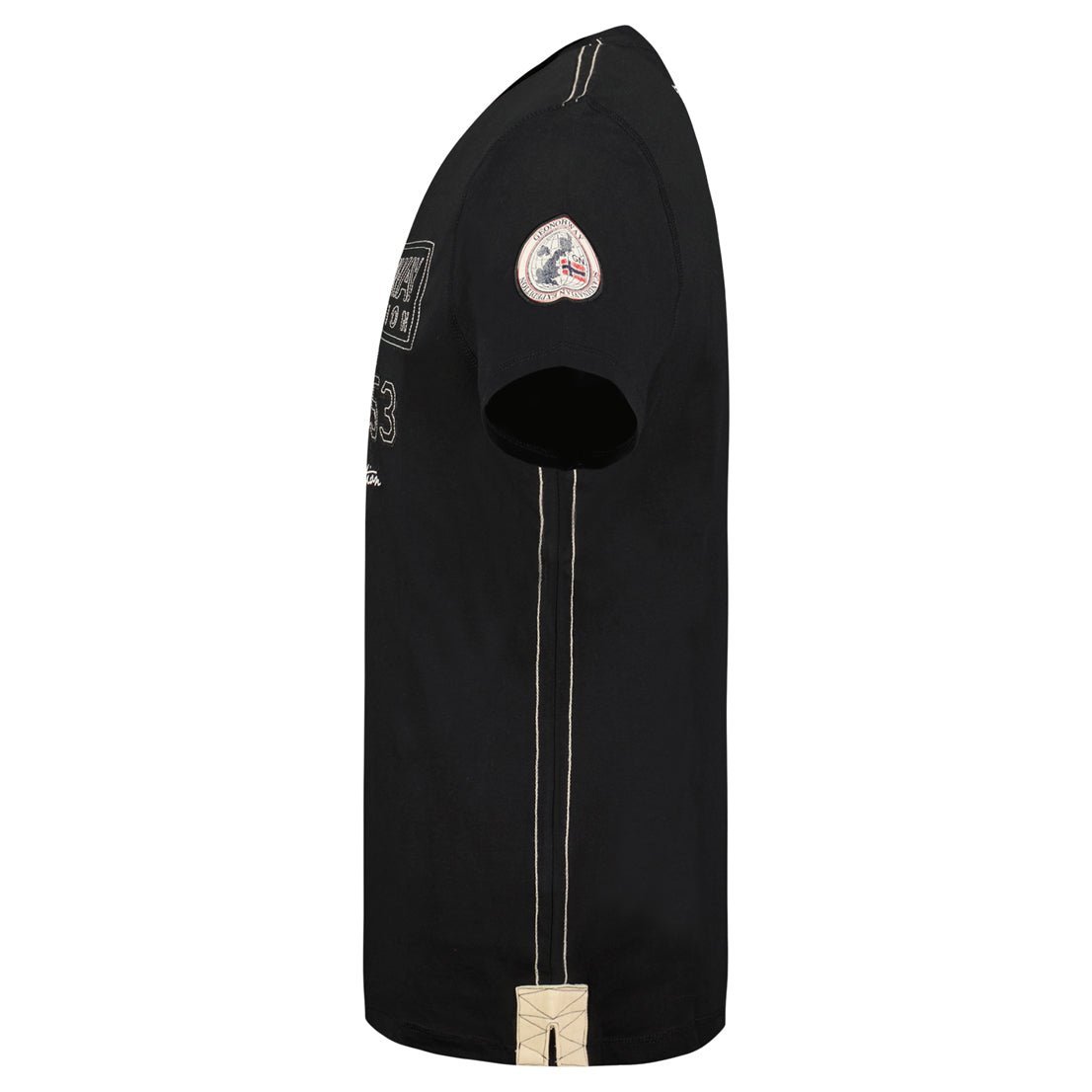 Geographical Norway Uomo Jolympia - T-shirt a maniche corte - Geographical Norway JOLYMPIA_MEN_GRIS_FONCE_M_SDB-JOLYMPIA_MEN_BLANC_L_SDB-JOLYMPIA_MEN_GRIS_FONCE_L_SDB-JOLYMPIA_MEN_BLANC_L_SDB-JOLYMPIA_MEN_GRIS_FONCE_XL_SDB-JOLYMPIA_MEN_WHITE_XL_SDB-JOLYMPIA_MEN_WHITE_XXL_SDB-JOLYMPIA_MEN_GRIS_FONCE_XXL_SDB-JOLYMPIA_MEN_GRIS_FONCE_3XL_SDB-JOLYMPIA_MEN_MARINE_M_SDB