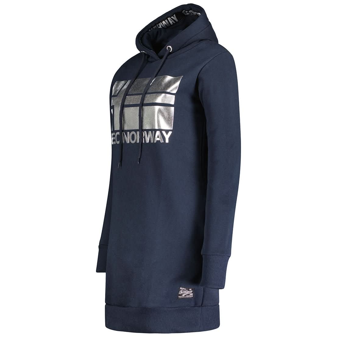 Geographical Norway Fabienne Donna - Vestito felpato con cappuccio - Geographical Norway FABIENNE_LADY_NOIR_SDB-FABIENNE_LADY_GRIS_CLAIR_SDB-FABIENNE_LADY_MARINE_SDB-FABIENNE_LADY_NOIR_MDB-FABIENNE_LADY_GRIS_CLAIR_M_SDB-FABIENNE_LADY_MARINE_M_SDB-FABIENNE_LADY_NOIR_L_SDB-FABIENNE_LADY_GRIS_CLAIR_L_SDB-FABIENNE_LADY_MARINE_L_SDB-FABIENNE_LADY_NOIR_XL_SDB