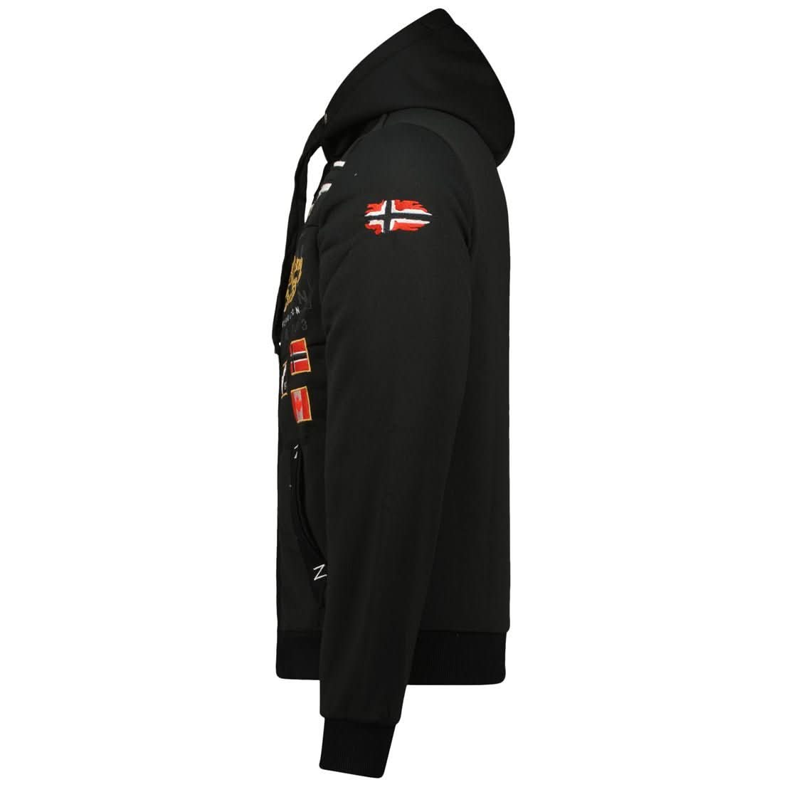 Geographical Norway Garadock Uomo - Felpa - Geographical Norway - S Nero