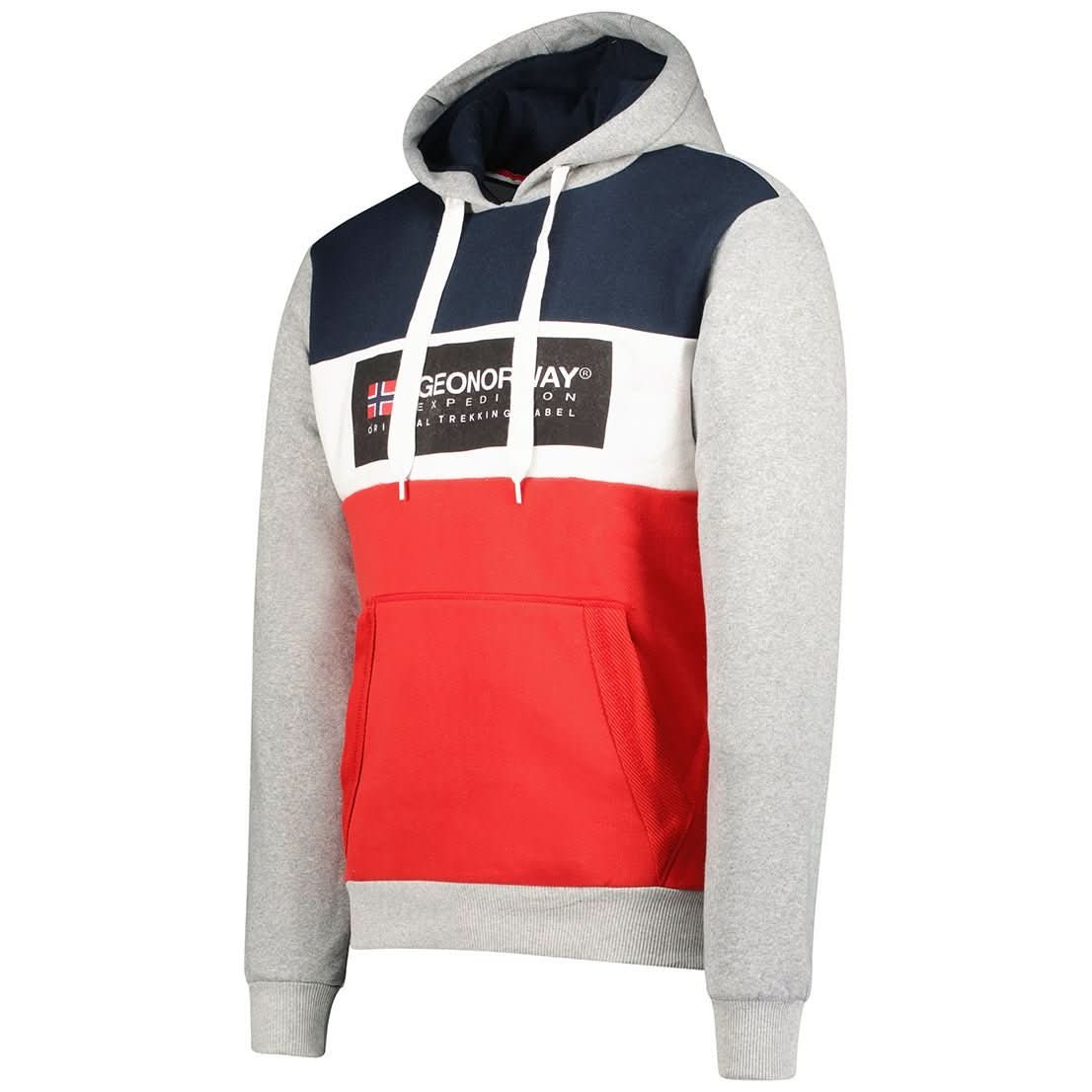 Geographical Norway Golem Man - Felpa con cappuccio - Geographical Norway GOLEM_MEN_MARINE_M_SDB-GOLEM_MEN_ROUGE_M_SDB-GOLEM_MEN_GRIS_CLAIR_SDB-GOLEM_MEN_MARINE_L_SDB-GOLEM_MEN_GRIGIO_LUCE_M_SDB-GOLEM_MEN_ROSSO_L_SDB-GOLEM_MEN_MARINO_XL_SDB-GOLEM_MEN_ROSSO_XL_SDB-GOLEM_MEN_GRIGIO_LUCE_L_SDB-GOLEM_MEN_ROSSO_XXL_SDB