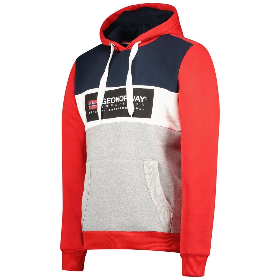 Geographical Norway Golem Man - Felpa con cappuccio - Geographical Norway GOLEM_MEN_MARINE_M_SDB-GOLEM_MEN_ROUGE_M_SDB-GOLEM_MEN_GRIS_CLAIR_SDB-GOLEM_MEN_MARINE_L_SDB-GOLEM_MEN_GRIGIO_LUCE_M_SDB-GOLEM_MEN_ROSSO_L_SDB-GOLEM_MEN_MARINO_XL_SDB-GOLEM_MEN_ROSSO_XL_SDB-GOLEM_MEN_GRIGIO_LUCE_L_SDB-GOLEM_MEN_ROSSO_XXL_SDB