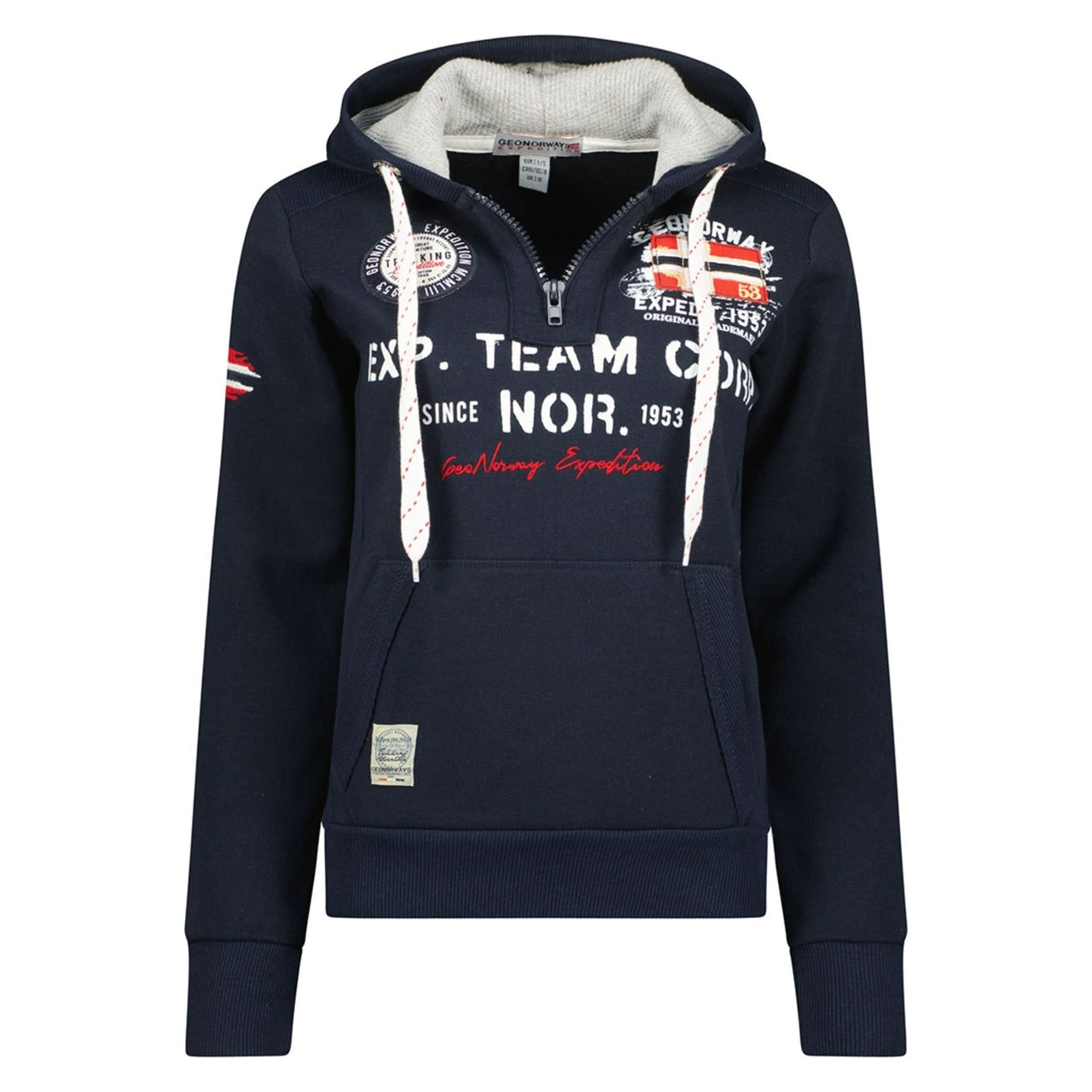 Geographical Norway Donna Goptaine - Top in felpa - Geographical Norway Norway GOPTAINE_LADY_GRIS_CLAIR_SDB-GOPTAINE_LADY_GRIS_CLAIR_M_SDB-GOPTAINE_LADY_GRIS_CLAIR_L_SDB- - Geographical Norway NorwayGOPTAINE_LADY_GREY_LIGHT_XL_SDB-GOPTAINE_LADY_GREY_LIGHT_XXL_SDB-GOPTAINE_LADY_MARINE_SDB-GOPTAINE_LADY_MARINE_M_SDB-GOPTAINE_LADY_MARINE_L_SDB-GOPTAINE_LADY_MARINE_XL_SDB-GOPTAINE_LADY_MARINE_XXL_SDB
