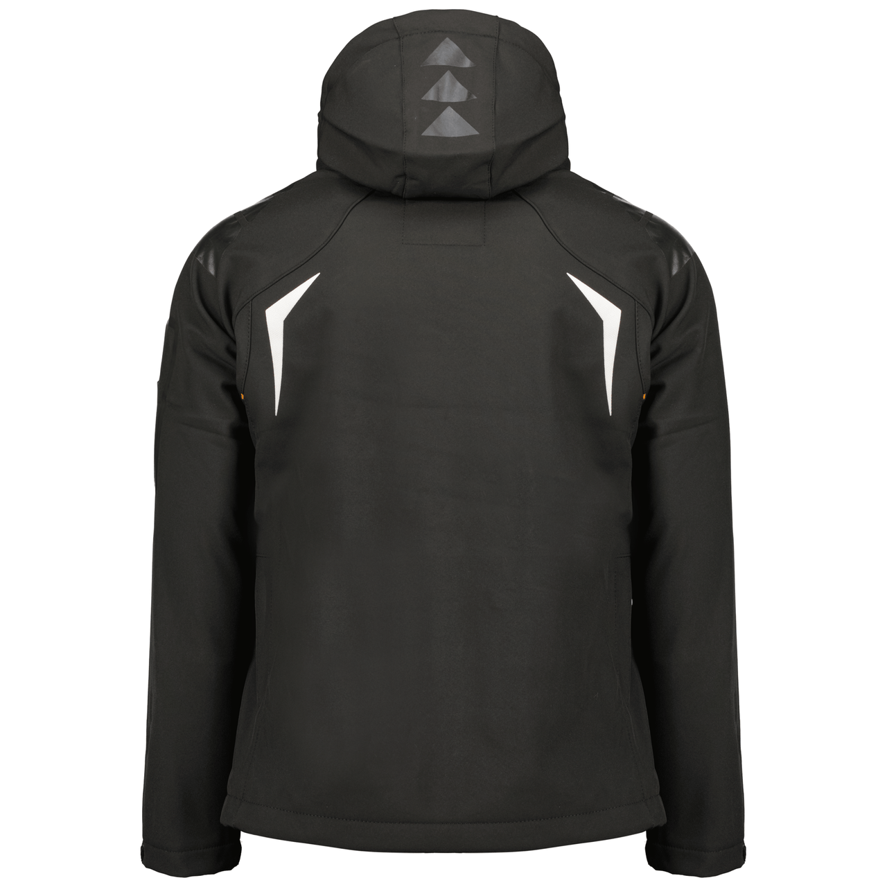 Geographical Norway Techno Homme - Giacca softshell Iconic Black Orange - Geographical Norway - S Black Orange