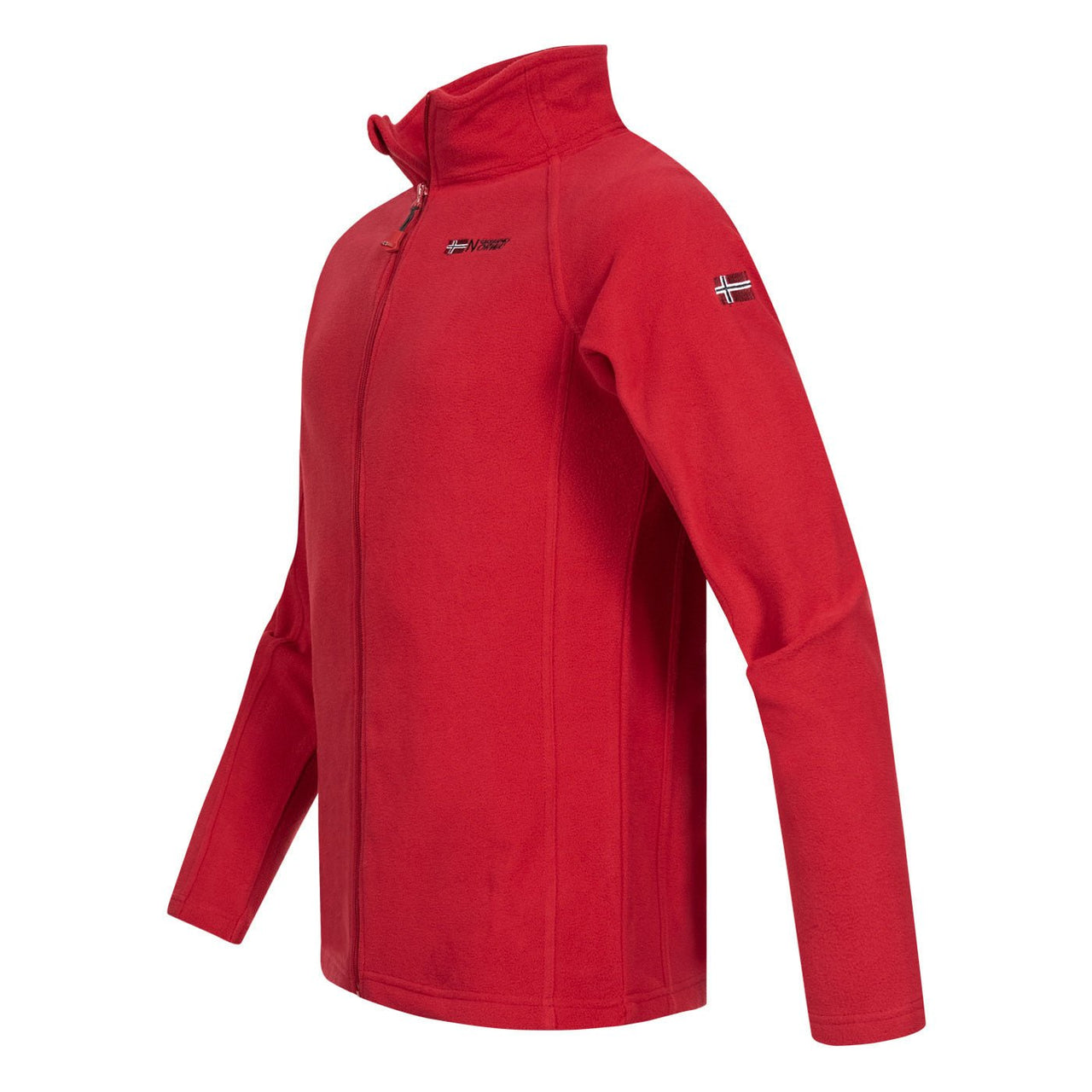 Geographical Norway Uomo Tug Fz - Micro - giacca in pile da uomo Rosso - Geographical Norway - S Rosso